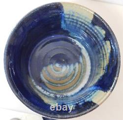 Vintage Signed Wayne Chapman Pottery Bowl 7 x 4