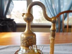 Vintage Steuben Glass Devilbiss Gold Aurene Signed Perfume Atomizer