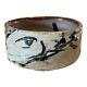 Vintage Studio Art Earthenware Pottery Glazed Low Bowl (Ron Meyers)