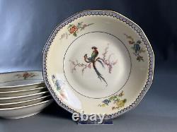 Vintage Theodore Haviland Limoges France Chambord Soup Bowls Set of 6