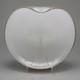 Vintage Tiffany &Co Elsa Peretti 14 Clear blown glass Thumbprint Bowl Signed