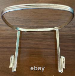 Vintage Turquoise Pyrex 025/410 Square Chip Dip Excellent 1959 Original Bracket