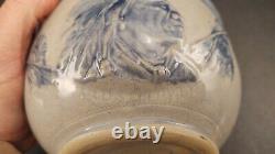 Vintage Used Old Sleepy Eye Salt Bowl (with impressed X on bottom) Native American