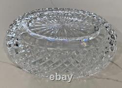 Vintage Waterford Crystal Heritage MASTER CUTTER 11 OVAL Serving Bowl