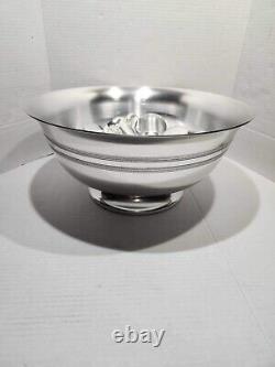 Vintage Wear Ever Large Aluminum Punch Bowl With12 Cups