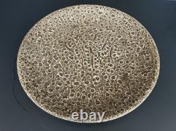Volcanic Lava Low Bowl 1980 Douglas Ferguson Pigeon Forge Pottery, Tennessee