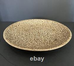 Volcanic Lava Low Bowl 1980 Douglas Ferguson Pigeon Forge Pottery, Tennessee