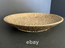 Volcanic Lava Low Bowl 1980 Douglas Ferguson Pigeon Forge Pottery, Tennessee