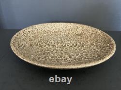 Volcanic Lava Low Bowl 1980 Douglas Ferguson Pigeon Forge Pottery, Tennessee
