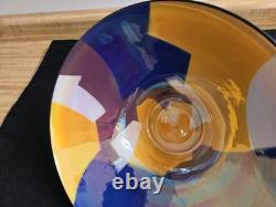 Vtg. Richard Cohen studio art pottery bowl, October 1995