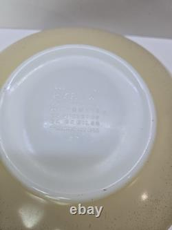 Vtg Set 4 Pyrex Forest Fancies Mushroom Cinderella Nesting Mixing Bowls 441-444