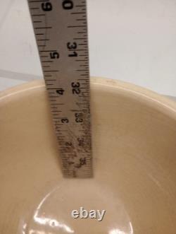 Vtg Set Of 4 McCoy Pottery Pink & Blue Stripes Nesting Mixing Bowls Read Look