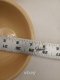 Vtg Set Of 4 McCoy Pottery Pink & Blue Stripes Nesting Mixing Bowls Read Look