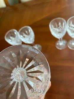 WATERFORD set 5 White Wine Glass