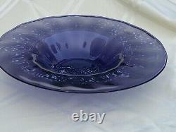 WOW Blenko Handcraft 12 1/4 inch x 2 1/4Console Bowl Discontinued in 2014