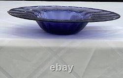 WOW Blenko Handcraft 12 1/4 inch x 2 1/4Console Bowl Discontinued in 2014