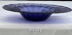 WOW Blenko Handcraft 12 1/4 inch x 2 1/4Console Bowl Discontinued in 2014