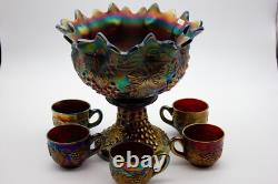 WOW Grape and Cable 8pc Punch Bowl Set (Purple)
