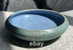 Walrath Pottery Blue Bowl Arts Crafts