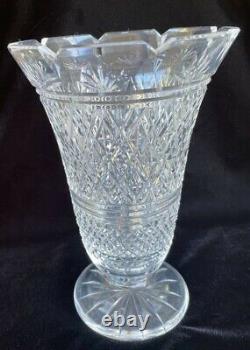 Waterford Crystal 10 Vase Exquisite