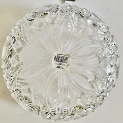 Waterford Crystal Artisan Collection Craftsman 10 In. Round Bowl/Never Used/Box