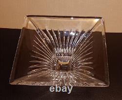 Waterford Crystal Clarion Large Square Pedastal Bowl, 10