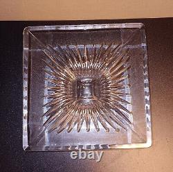 Waterford Crystal Clarion Large Square Pedastal Bowl, 10