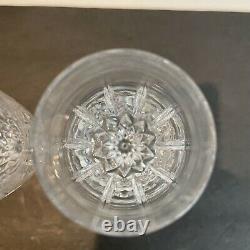 Waterford Crystal Eclipse Nocturne 8 3/4 Champagne Flutes EUC