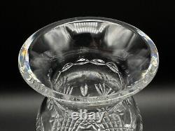Waterford Crystal Killarney 8 Flower Vase Signed Sinead Christian 2001 with Box