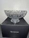 Waterford Crystal Rosalee Footed Bowl 10 Inch