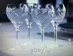 Waterford Crystal Sullivan Balloon Multi-Use Wine Glasses Set of 4 New in Box