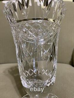 Waterford Society Limited First Edition 8.5 PENROSE VASE Etched Signed WS 1995