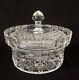 Waterford Society Millennium Lidded Crystal Bowl Father Time Limited Edition
