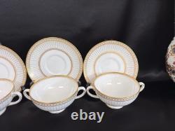 Wedgwood Colonnade Gold W 4339 Cream Soup Bowls Set Of 10 people