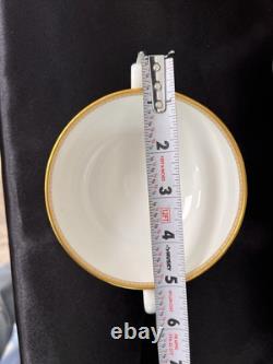 Wedgwood Colonnade Gold W 4339 Cream Soup Bowls Set Of 10 people