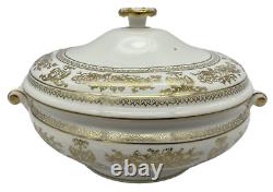 Wedgwood Columbia Gold Covered Vegetable Bowl