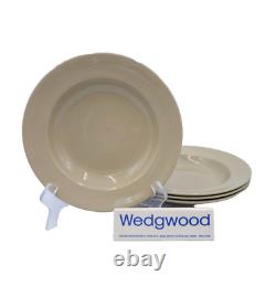 Wedgwood DRABWARE Set(s) 4 Rim Soup Bowls EXC+ UNUSED Beige/Taupe