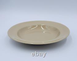 Wedgwood DRABWARE Set(s) 4 Rim Soup Bowls EXC+ UNUSED Beige/Taupe