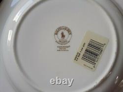 Wedgwood Ralph Lauren MEREDITH Rimmed Soup Bowls Set/3 NEW withTags