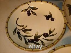 Williams Sonoma Liguria Olive Bowl Set Of 5 Never Used