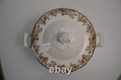 Williams Sonoma Plymouth Soup Tureen Thanksgiving Turkey Harvest NWT 4 QT