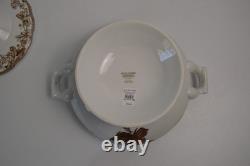 Williams Sonoma Plymouth Soup Tureen Thanksgiving Turkey Harvest NWT 4 QT