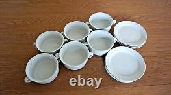 Williams Sonoma Soup Bowls And Plates Set Of 12pcs