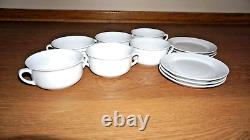 Williams Sonoma Soup Bowls And Plates Set Of 12pcs