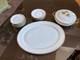 Wm. Guerin & Co. Limoges white + 16 platter + 7.5 soup bowl with lid